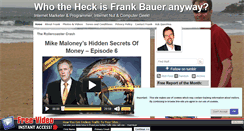 Desktop Screenshot of frankbauer.name